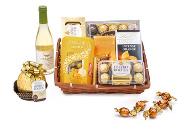 סלסלת פררו רושר וחרמון לבן