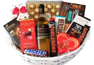 סלסלת פררו רושר ויין ברקן