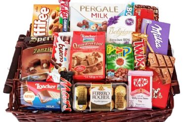 סלסלת שי - מתנה מתוקה